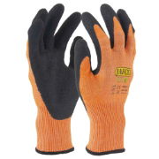 Jafco Eco JFG509 Latex Crinkle Palm Recycled Safety Gloves - Cut Level C
